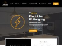 Website Screenshot SparkSafe Electrical