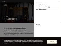 Website Screenshot Teahouse