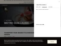 Website Screenshot Bistro Guillaume