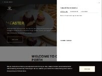 Website Screenshot Crown Perth