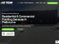 Website Screenshot Ace Team Painting Services
