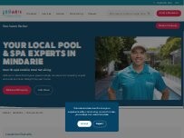 Website Screenshot Poolwerx Mindarie