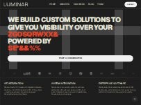 Website Screenshot Luminar - RFID & IoT