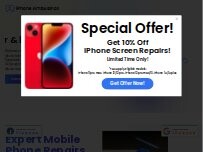 Website Screenshot iPhone Ambulance – Phone Screen & Battery Repair (We Come 2 U)
