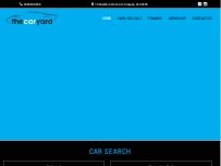 Website Screenshot The Car Yard