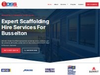 Website Screenshot Down South Scaffolding