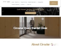 Website Screenshot About Smiles Dental Circular Quay