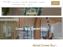 Website Screenshot About Smiles Crows Nest