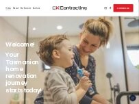 Website Screenshot CK Contracting