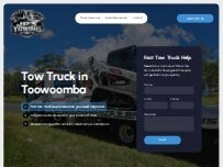 Website Screenshot JP's Towing and Transport