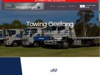 Website Screenshot Geelong Accident Towing & Recovery Centre