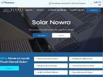 Website Screenshot Denali Solar Nowra