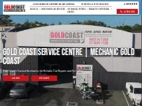 Website Screenshot Gold Coast Service Centre