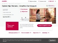 Website Screenshot Optiek Nijs Herzele - Amplifon Servicepunt