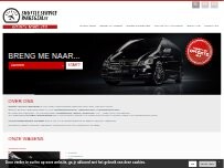 Website Screenshot Shuttle Service Waregem