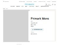 Website Screenshot Primark