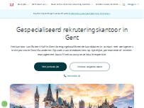 Website Screenshot Robert Half® Werving en Selectie