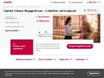 Website Screenshot Optiek Claeys Buggenhout - Amplifon servicepunt