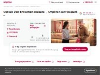 Website Screenshot Optiek Den Brilleman Stekene - Amplifon servicepunt -