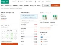 Website Screenshot Pearle Opticiens De Panne