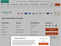 Website Screenshot Pearle Opticiens Neufchateau