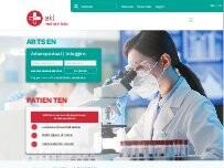 Website Screenshot Centre de prélèvement AKL Lier (Diagnosecentrum DLO)