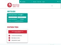 Website Screenshot Medina Zwijndrecht (Z+ Center)
