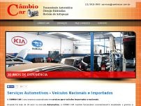 Screenshot for www.cambiocar.com.br