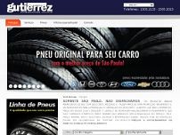 Screenshot for www.gutierrezpneus.com.br
