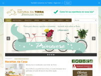 Screenshot for http://www.naturaldaterra.com.br