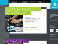 Screenshot for http://www.radio2.com.br