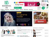 Screenshot for http://www.novabrasilfm.com.br