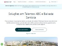 Website Screenshot Robert Half® Consultoria de Recrutamento, ABC e Baixada Santista (Robert Half® Consultoria de Recrutamento)