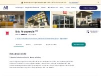 Website Screenshot ibis Arcoverde