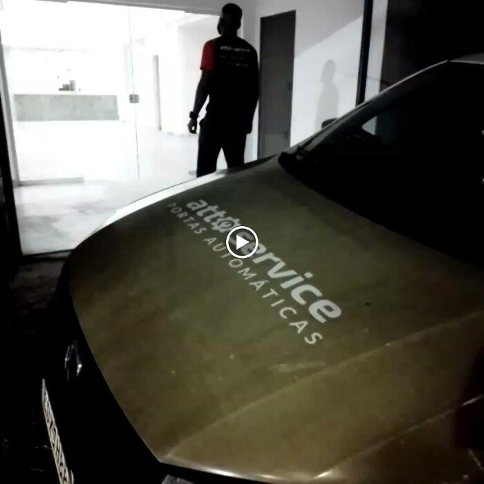 Images Atto Service Porta de Enrolar Automática Porta de Vidro Automática Porta Americana