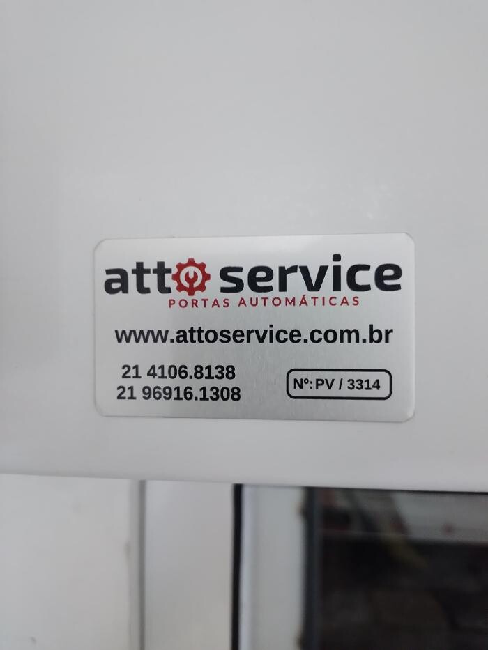 Images Atto Service Porta de Enrolar Automática Porta de Vidro Automática Porta Americana