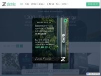Website Screenshot Zletric - Posto Sim Freeway - Estação de Recarga
