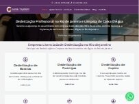 Website Screenshot Consult System Gestão de Serviços e Controle de Pragas