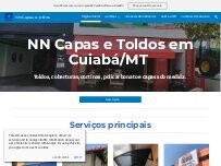 Website Screenshot NN Capas e Toldos - Cuiabá