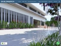 Website Screenshot Quadragon Incorporadora Ltda