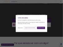 Website Screenshot Estacionamento Oficial  Shopping Piracicaba