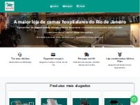 Website Screenshot Loja da Cama Hospitalar