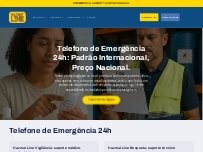 Website Screenshot HAZMAT LINE LTDA