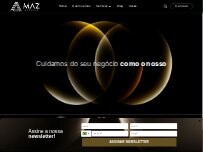 Website Screenshot MAZ Agência
