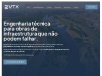Website VTX Engenharia