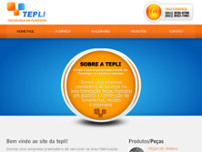 Screenshot for http://www.tepli.com.br