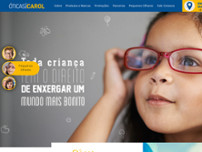 Screenshot for http://www.oticascarol.com.br