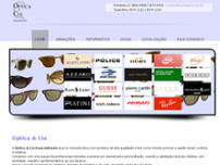 Screenshot for http://www.opticaecia.com.br