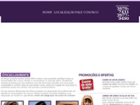 Screenshot for http://www.oticaslourente.com.br