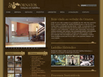 Screenshot for http://www.ornatos.com.br